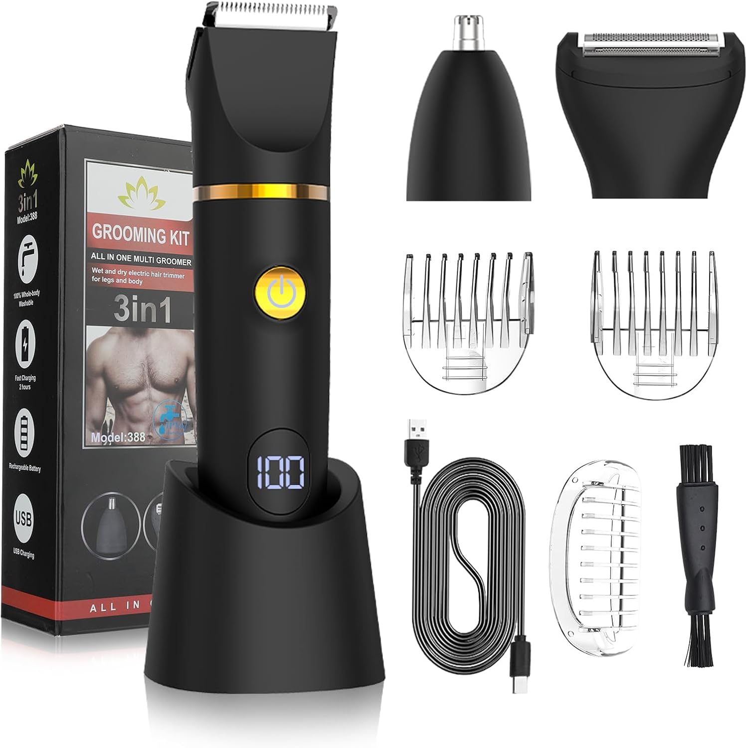 Men'S Grooming Hair And Body Wash - Trymer do ciała dla mężczyzn i