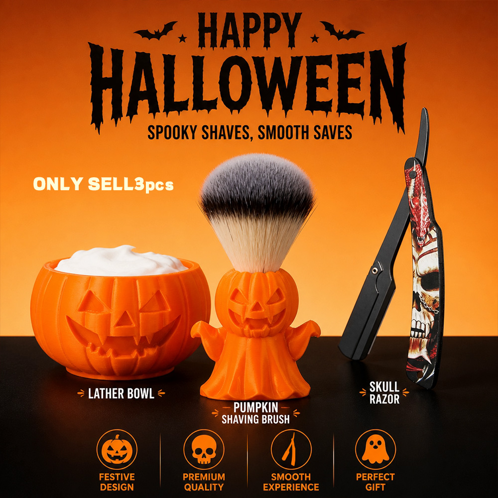 Men'S Grooming Blade - 3-częściowy zestaw do golenia w stylu