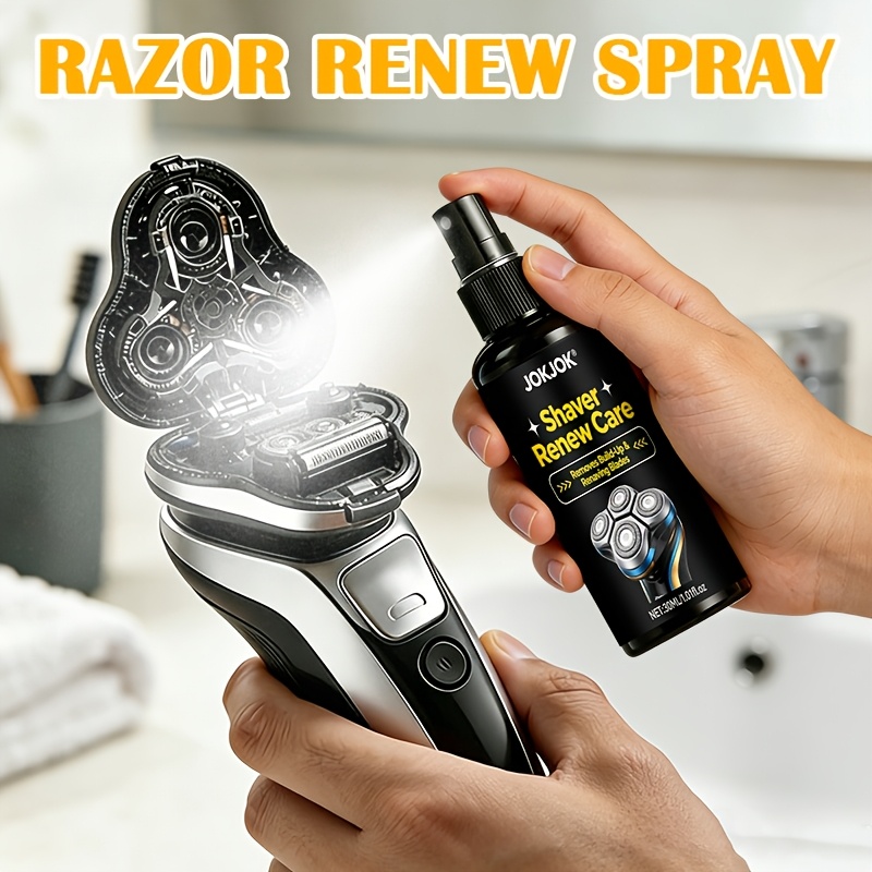 Men'S Grooming Scissors - Spray do pielęgnacji golarek elektrycznych 30ML,