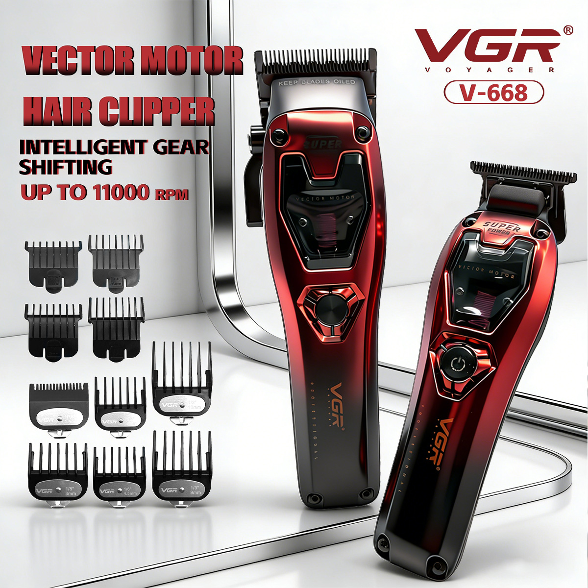 Men'S Grooming Scissors - VGR Maszynki do strzyżenia Profesjonalne Maszynki