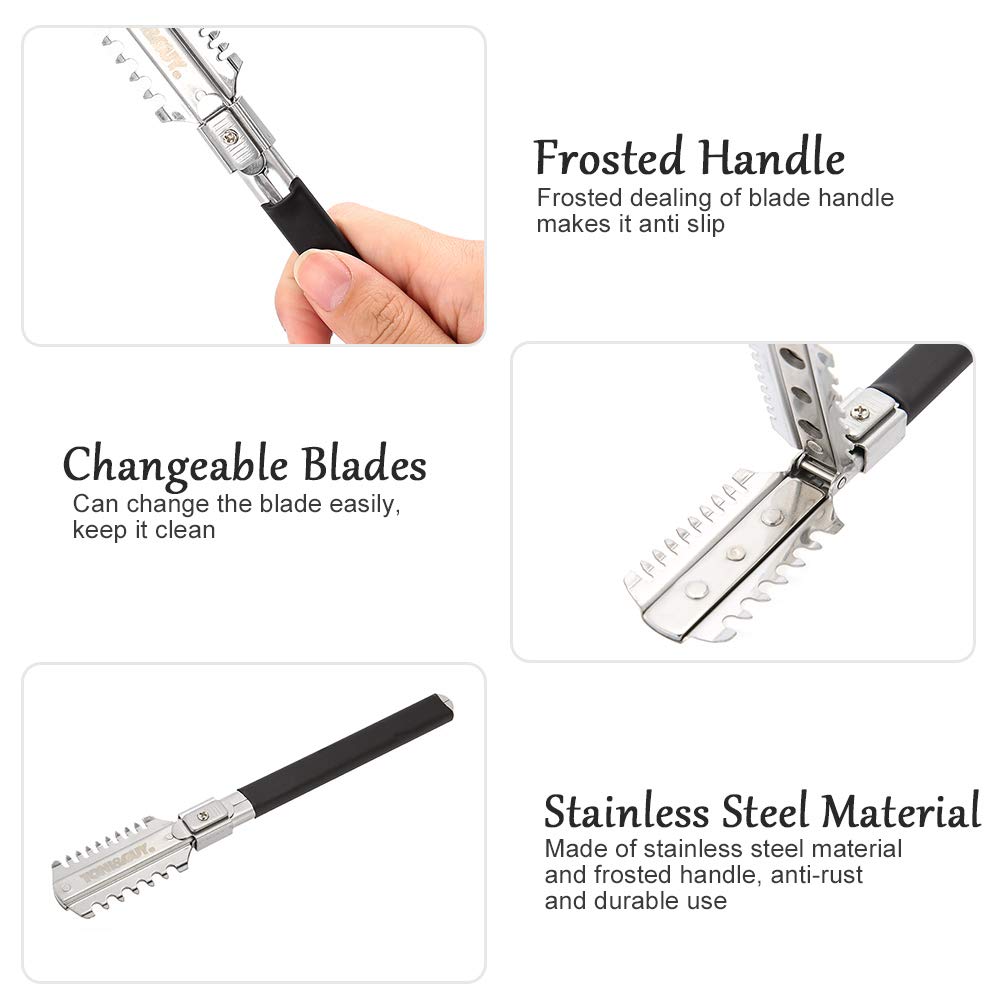 Dwustronne ostrza do golenia i – Men'S Grooming Scissors recenzja i cena