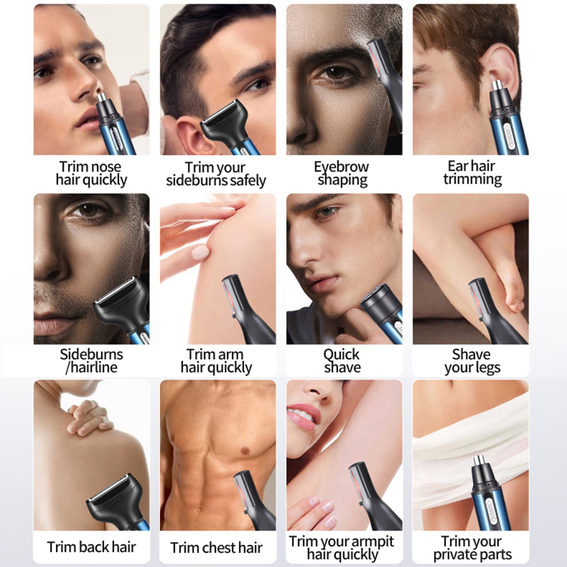 Elektryczny trymer do nosa i u – Men'S Grooming Scissors recenzja i cena