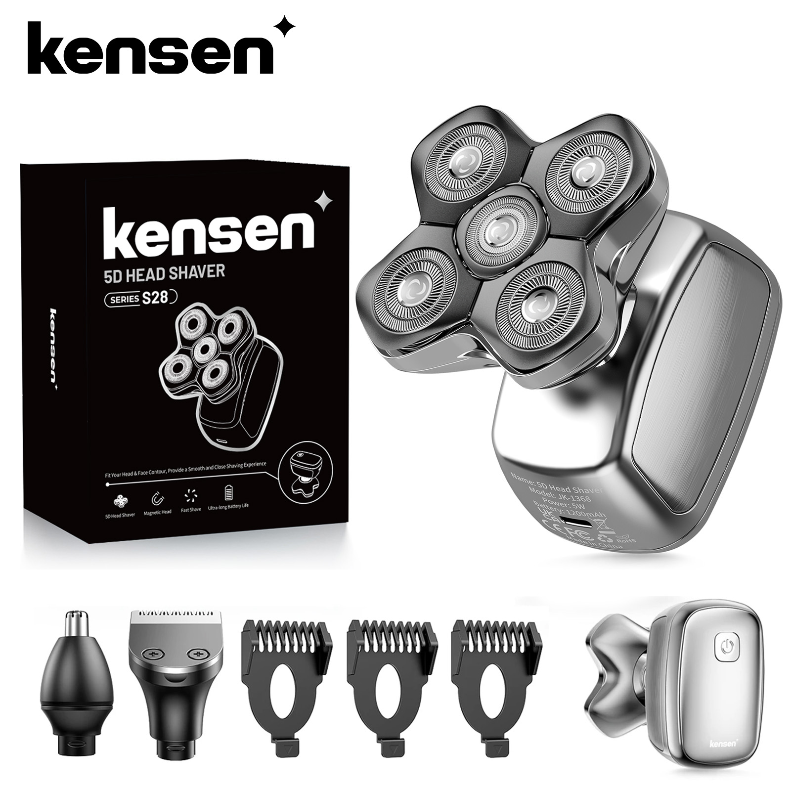 Kensen S28 Golarka Elektryczna – Men'S Grooming Hair And Body Wash recenzja i cena