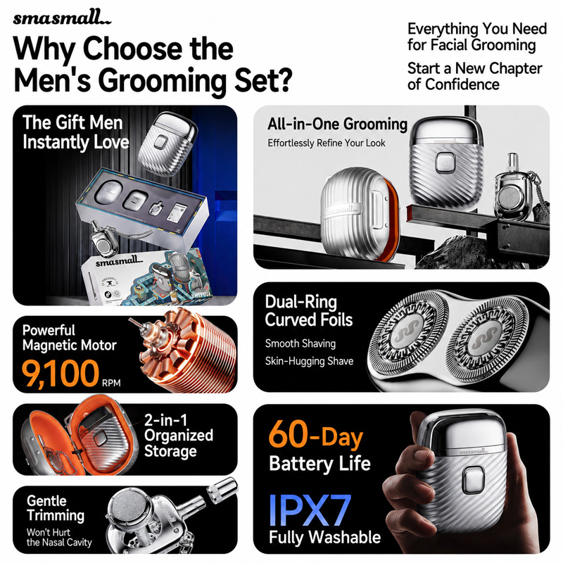 SMASMALL Matebox – zestaw do p – Men'S Grooming Blade recenzja i cena