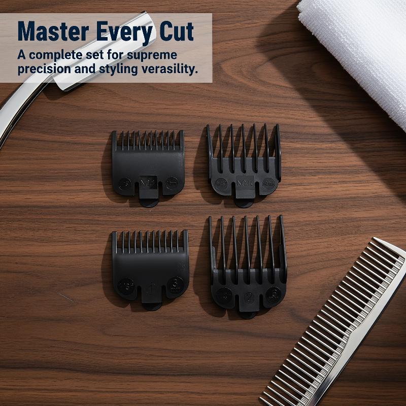 Zestaw nasadek grzebieniowych  – Men'S Grooming Scissors recenzja i cena