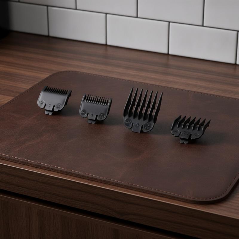 Zestaw nasadek grzebieniowych  – Men'S Grooming Scissors recenzja i cena